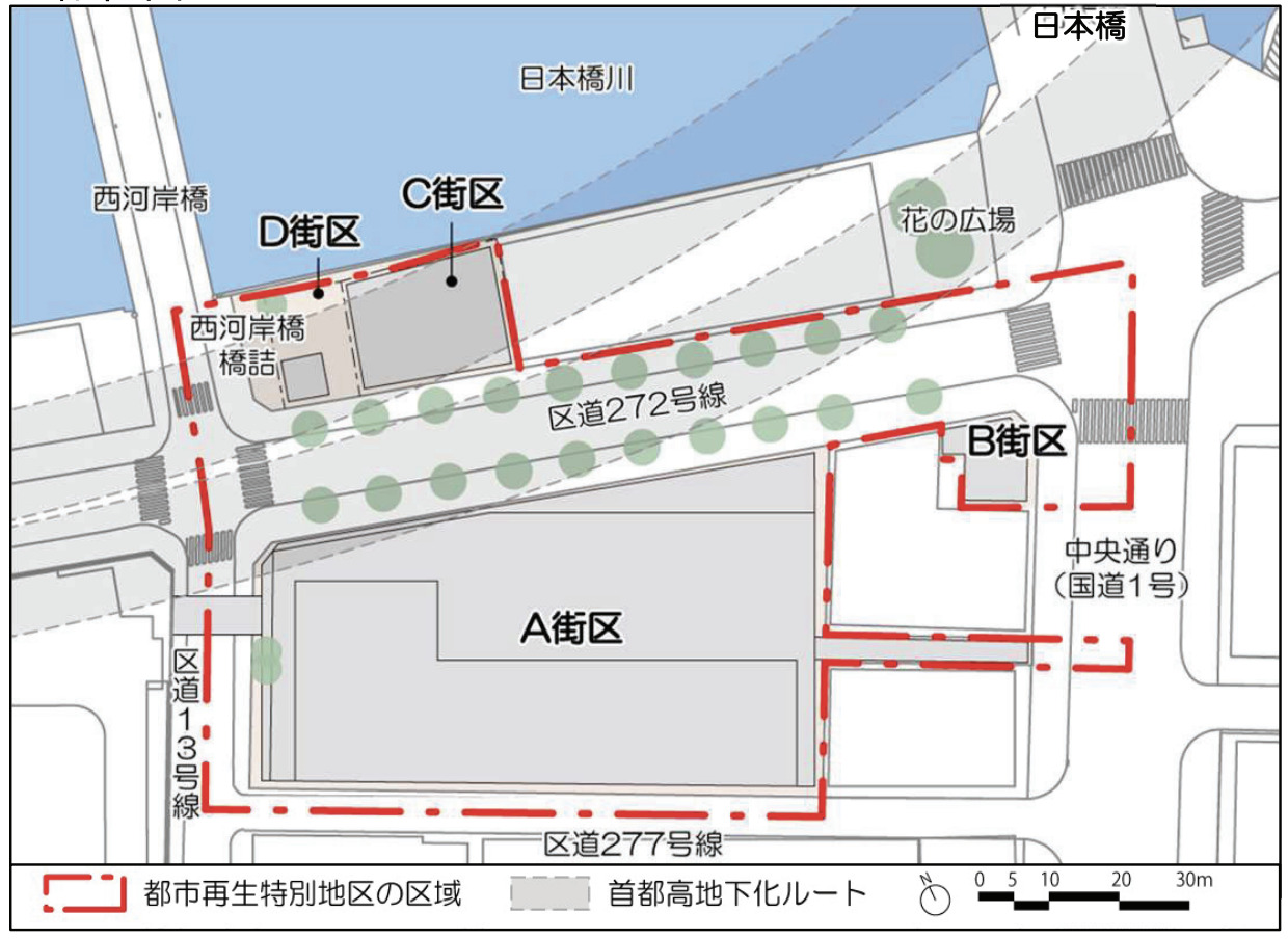 日本橋一丁目の1・2番街区再開発で住める場所はあるのか