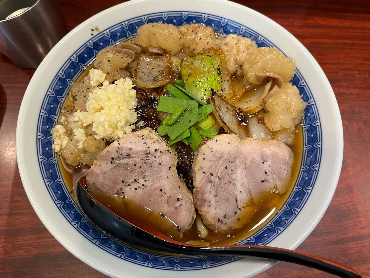 中華そば たた味のラーメン"特製スタミナ中華セット"