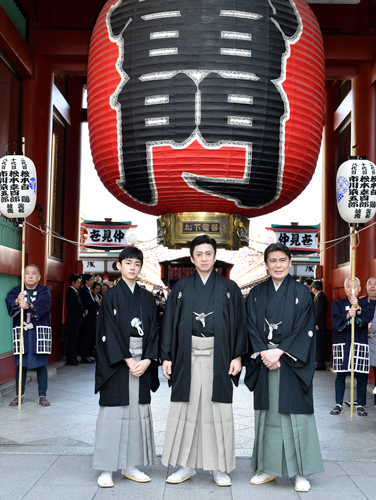 高麗屋の親子三代