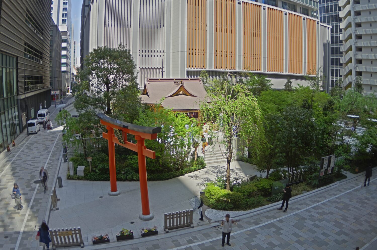 福徳神社の鳥居