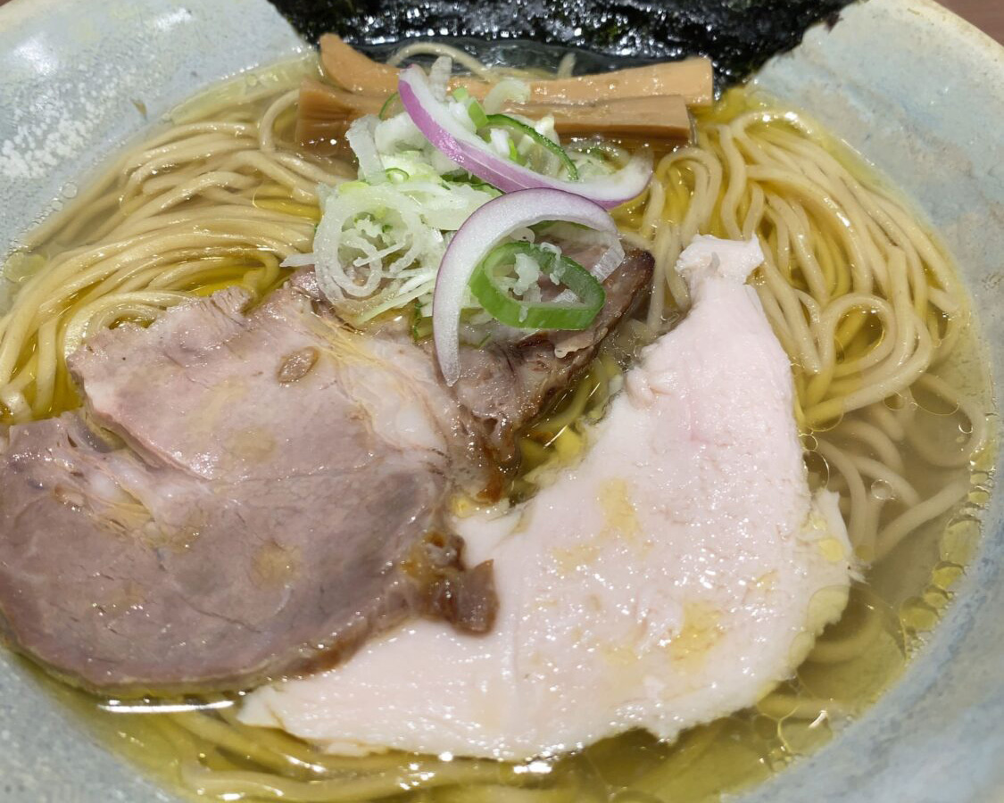 麦苗室町の塩らあめんの写真