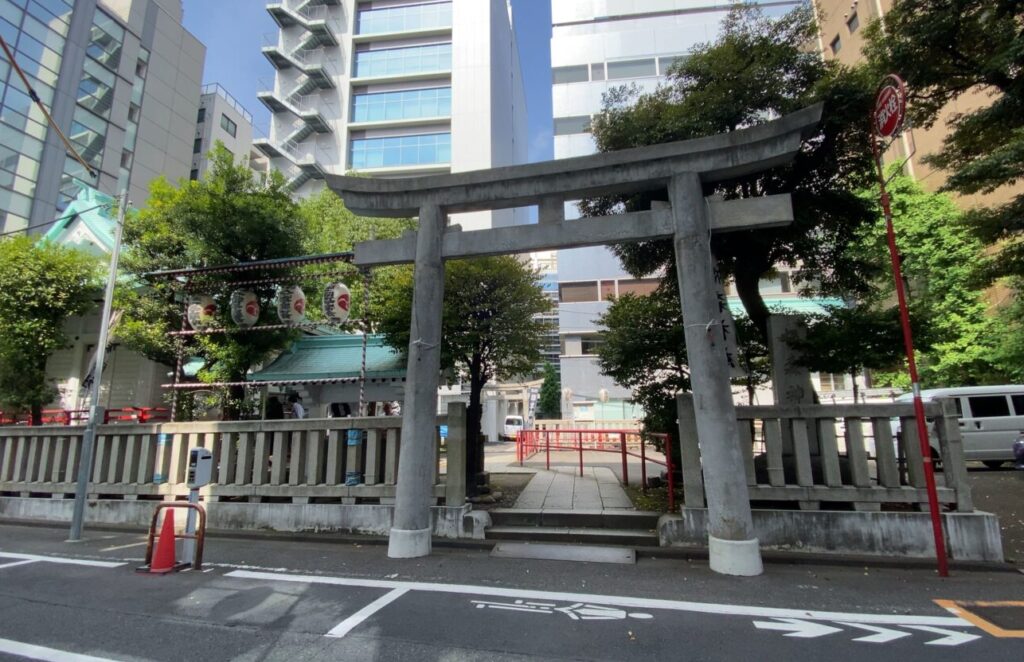 椙森神社の鳥居