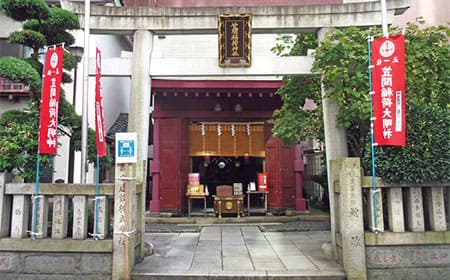 笠間稲荷神社東京別社の社殿