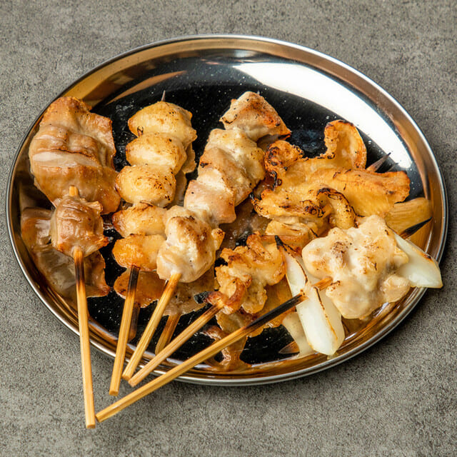 日本橋「やきとり○金」の焼き鳥