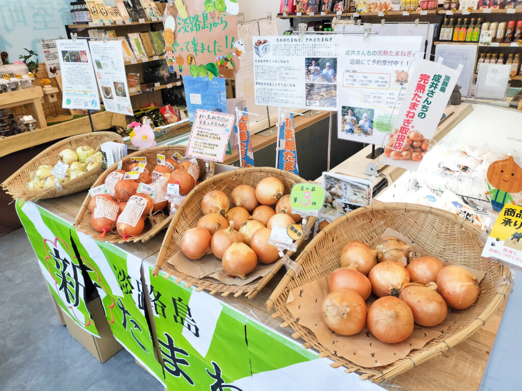 日本橋すもと館の玉ねぎ