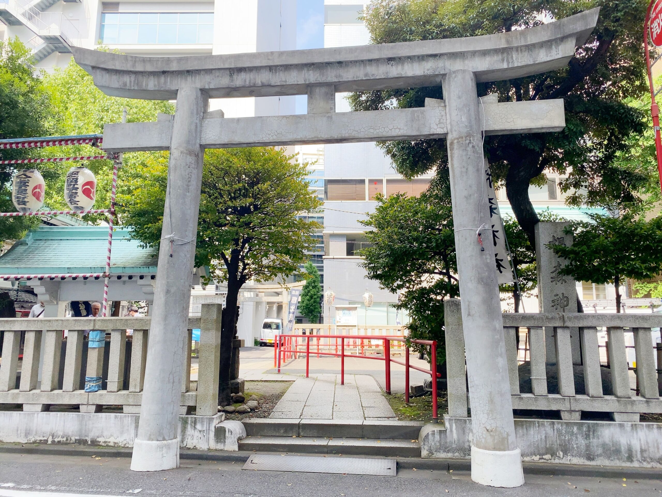 日本橋椙森神社の鳥居